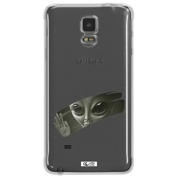 Alien Samsung Note 4 Clear TPU Case