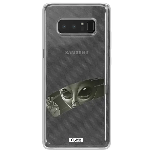 Alien Samsung Note 8 Clear TPU Case