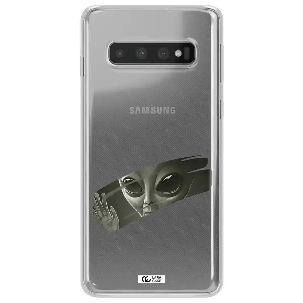Alien Samsung S10 Plus Clear TPU Case