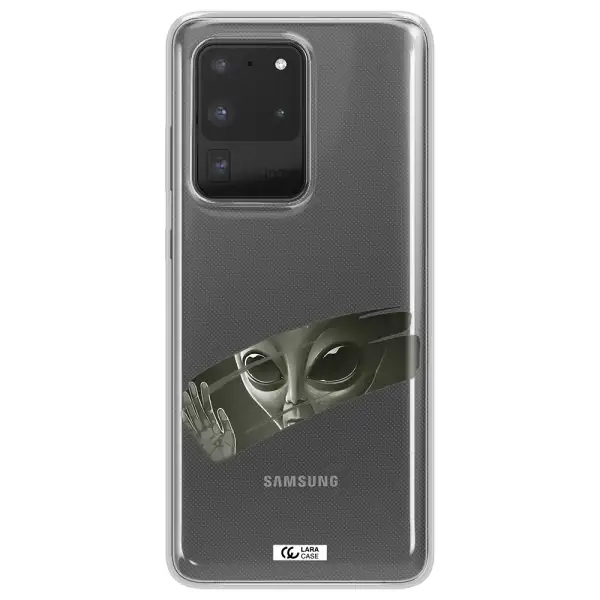 Alien Samsung S20 Ultra Clear TPU Case