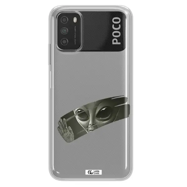 Alien Xiaomi Poco M3 Clear TPU Case