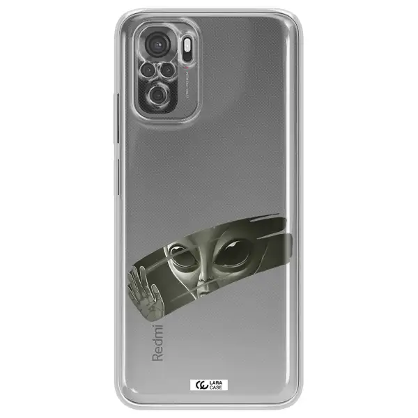 Alien Xiaomi Redmi Note 10S Clear Tpu Case