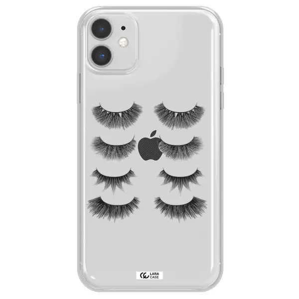 Eyelids Apple iPhone 11 Clear TPU Case