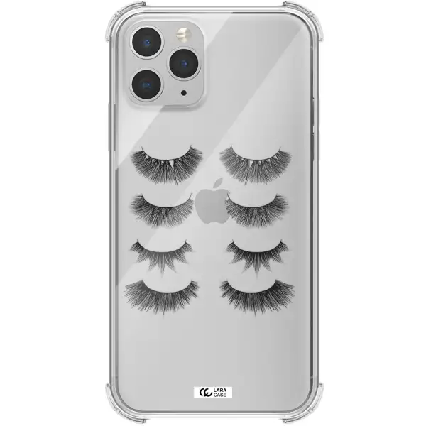 Eyelids Apple iPhone 11 pro Clear PC Case