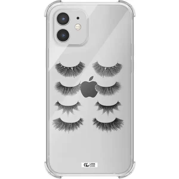 Eyelids Apple iPhone 12 Clear PC Case