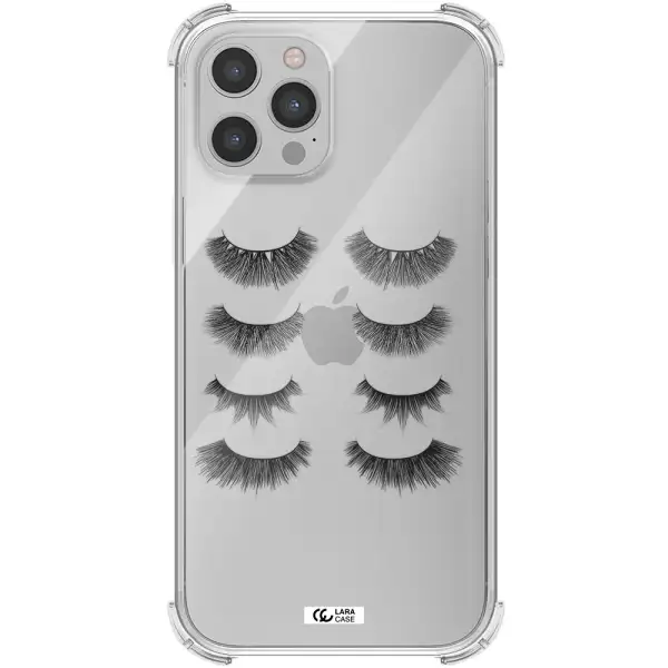 Eyelids Apple iPhone 12 pro Clear PC Case