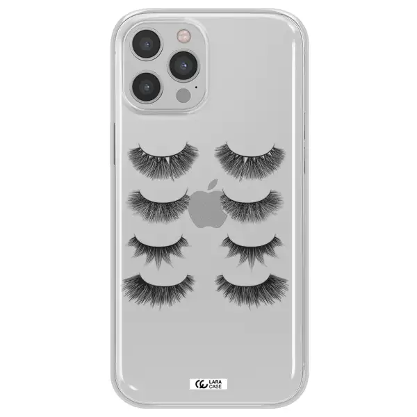 Eyelids Apple iPhone 12 pro Clear TPU Case