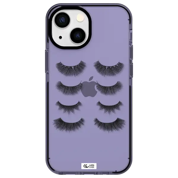 Eyelids Apple iPhone 13 mini impact Lilac Case