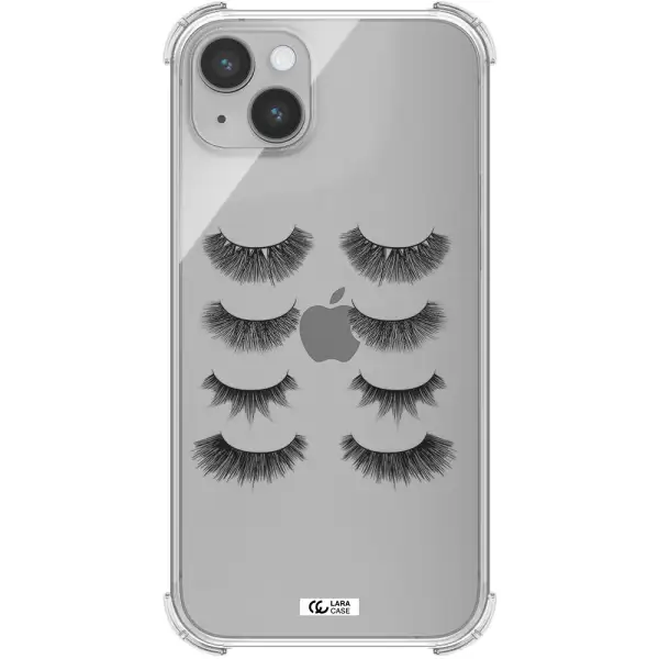 Eyelids Apple iPhone 14 Clear PC Case