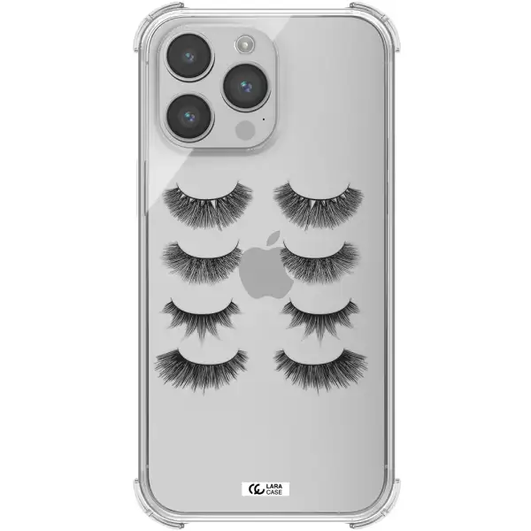 Eyelids Apple iPhone 14 pro Clear PC Case