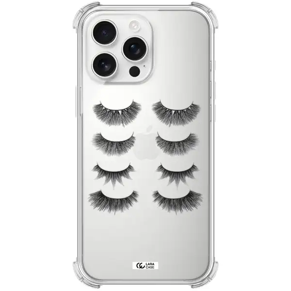 Eyelids Apple Iphone 16 Pro Max Clear Pc Case