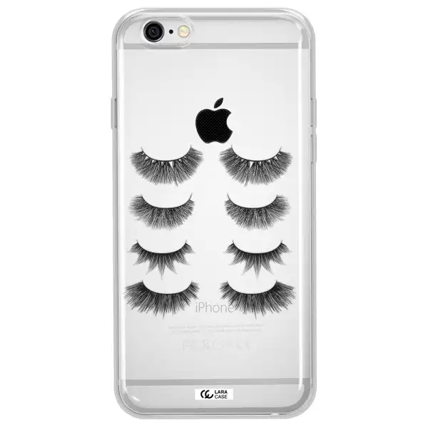 Eyelids Apple iPhone 6 plus Clear TPU Case