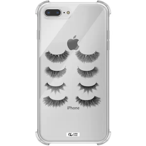 Eyelids Apple iPhone 7 plus Clear PC Case