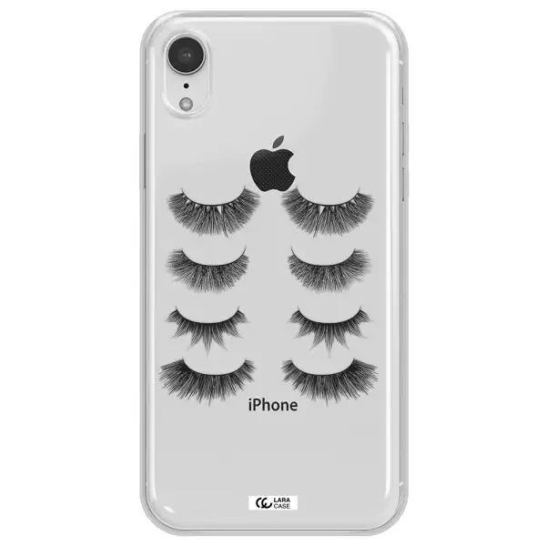 Eyelids Apple iPhone XR Clear TPU Case