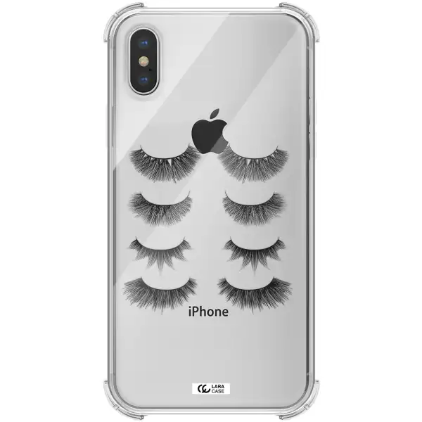 Eyelids Apple iPhone XS Clear PC Case