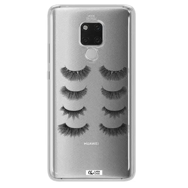 Eyelids Huawei Mate 20X Clear TPU Case