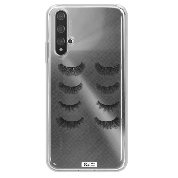 Eyelids Huawei Nova 5t Clear TPU Case