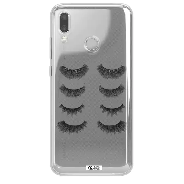 Eyelids Huawei P Smart 2019 Clear TPU Case