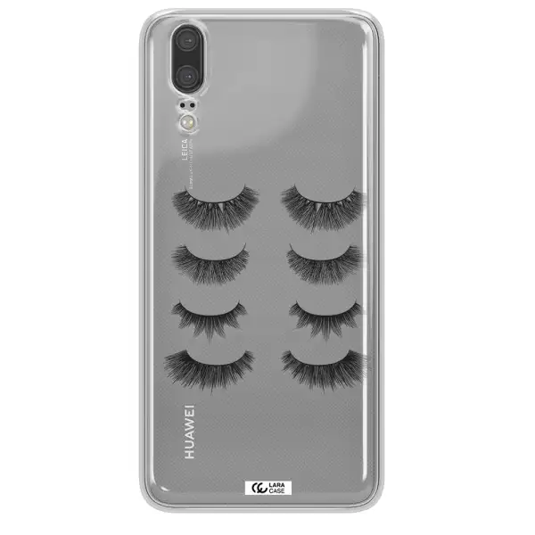 Eyelids Huawei P20 Clear TPU Case