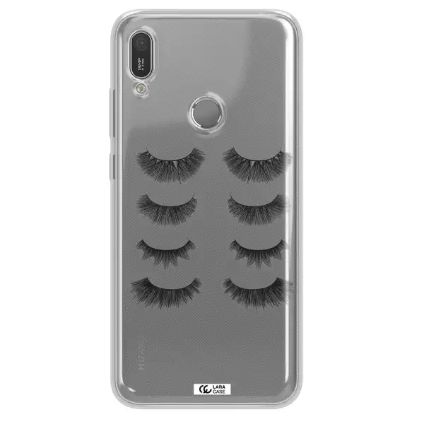 Eyelids Huawei Y6 2019 Clear TPU Case