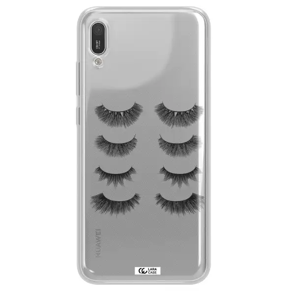 Eyelids Huawei Y6 Pro 2019 Clear TPU Case