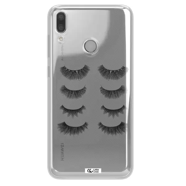 Eyelids Huawei Y9 2019 Clear TPU Case