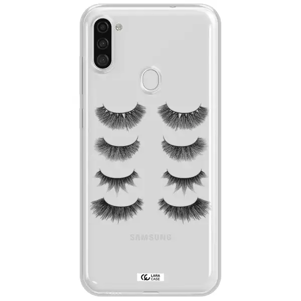Eyelids Samsung A11 Clear TPU Case