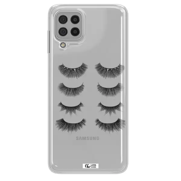 Eyelids Samsung A22 4g Clear TPU Case