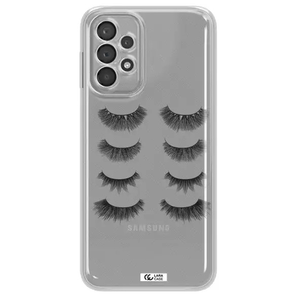 Eyelids Samsung A23 5G Clear Tpu Case