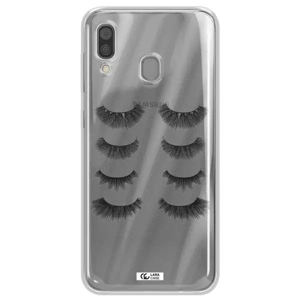 Eyelids Samsung A30 Clear TPU Case