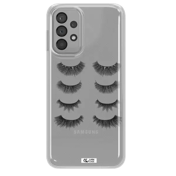 Eyelids Samsung A33 Clear TPU Case