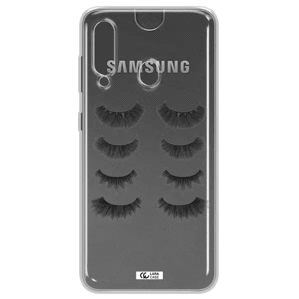Eyelids Samsung A60 Clear TPU Case