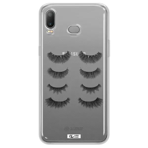 Eyelids Samsung A6S Clear TPU Case