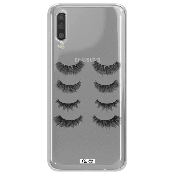 Eyelids Samsung A70 Clear TPU Case