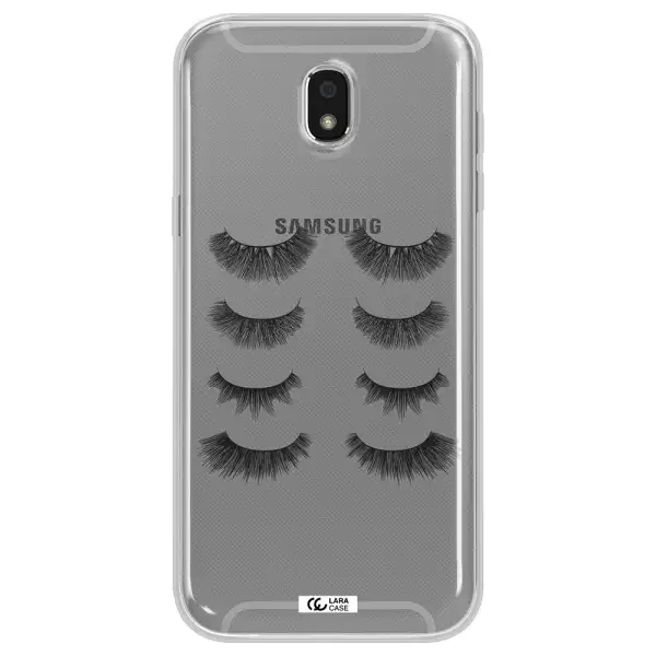 Eyelids Samsung J5 2017 Clear TPU Case