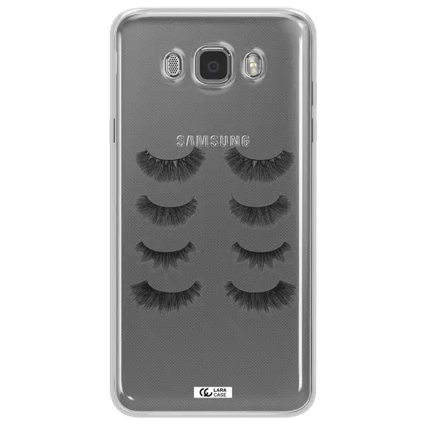 Eyelids Samsung J7 2016 Clear TPU Case