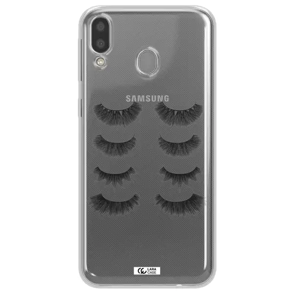 Eyelids Samsung M20 Clear TPU Case