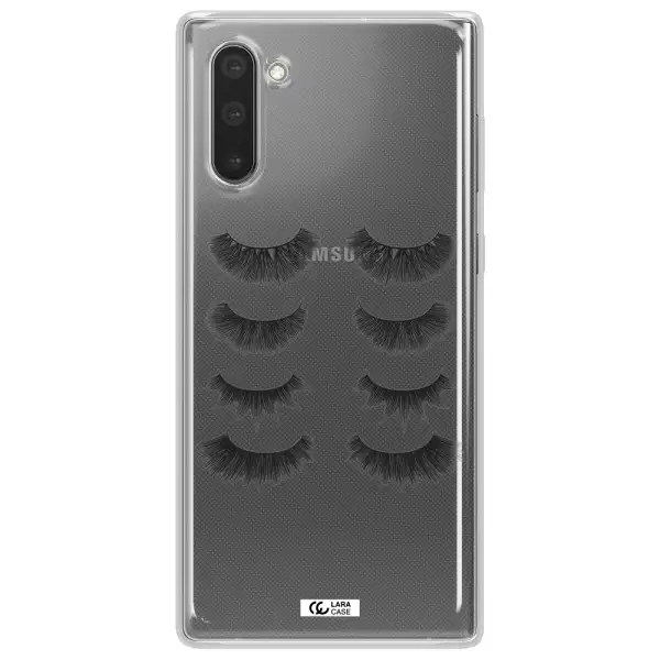 Eyelids Samsung Note 10 Clear TPU Case