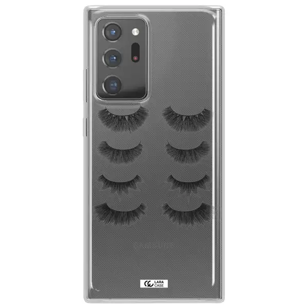 Eyelids Samsung Note 20 Ultra Clear TPU Case
