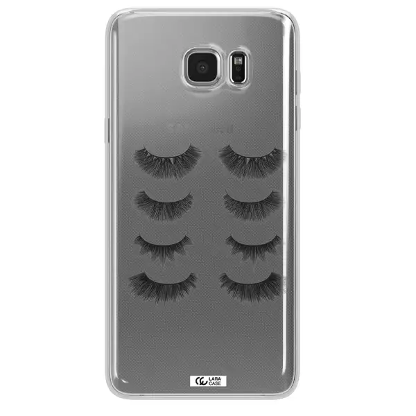 Eyelids Samsung Note 5 Clear TPU Case