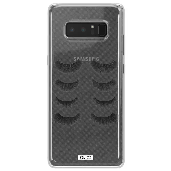 Eyelids Samsung Note 8 Clear TPU Case