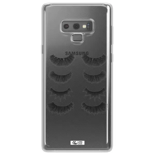 Eyelids Samsung Note 9 Clear TPU Case