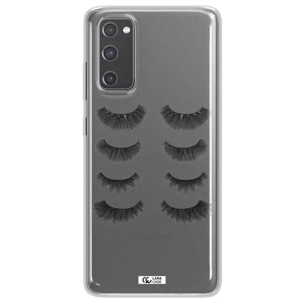 Eyelids Samsung S20 Fe Clear TPU Case