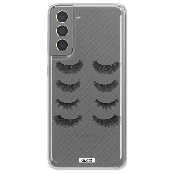 Eyelids Samsung S21 Clear TPU Case