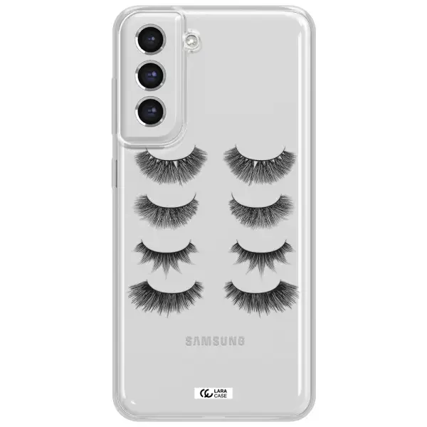 Eyelids Samsung S21 Fe Clear Tpu Case