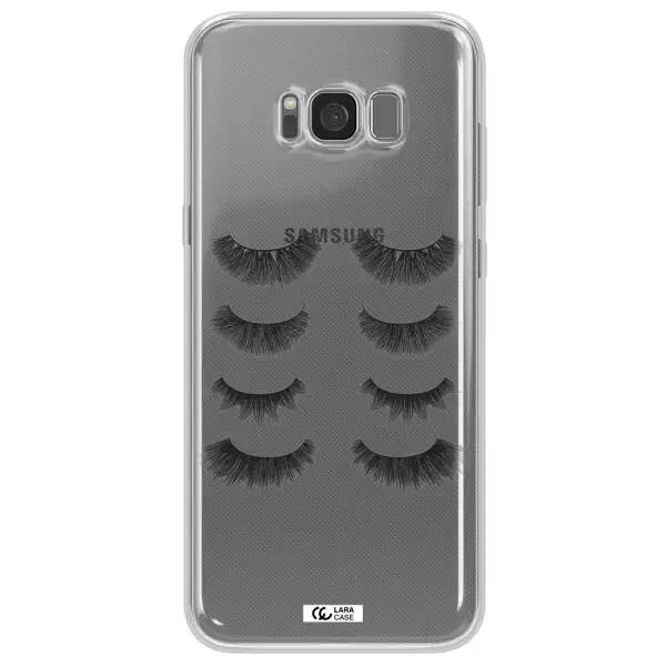 Eyelids Samsung S8 Plus Clear TPU Case