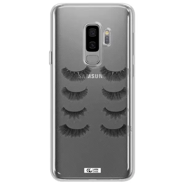 Eyelids Samsung S9 Plus Clear TPU Case