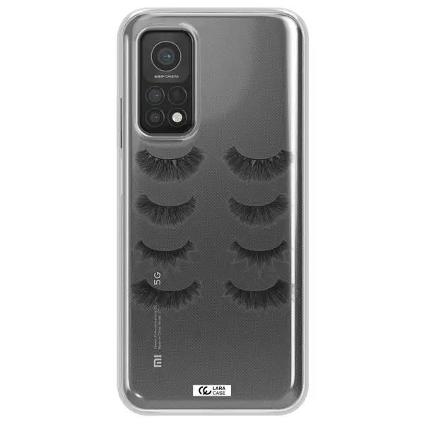 Eyelids Xiaomi Mi 10T Clear TPU Case