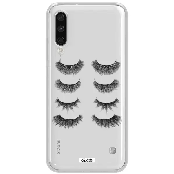 Eyelids Xiaomi Mi A3 Clear Tpu Case