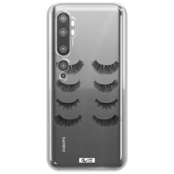 Eyelids Xiaomi Mi Note 10 Clear TPU Case